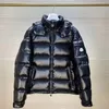 2023 Nova jaqueta de designer inverno quente à prova de vento para baixo material fosco brilhante moda masculina e feminina casaco casual estilo casal tamanho asiático M-5XL