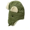 Trapper Hats Sale Gorro Ruso Russian Hat Women's Winter Solid Cashmere Warm Earflap Male Outdoor Ushanka Trapper Ski Bomber Pilot Men's 231113