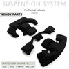 Taktiska hjälmar Memory Foam Pad Replacement Airsoft Hjälmtillbehör Team Wendys Protector 231113