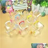 Gift Wrap Transparent Travel Lage Design Plastic Candy Box Mini Suitcase Baby Shower Chocolate Boxes Christmas Gifts Lx0512 Dhras