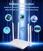 Routers KuWFi 150Mbps 4G LTE WIFI Router with Sim Card Slot Home Hotspot 4 External Antenna Smoother Wired Connection Intelligent Q231114