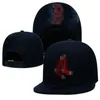 Red Soxes-B lettera Berretti da baseball Nuovo arrivo moda stile estivo uomo donna Hip Hop Bone Snapback Hats