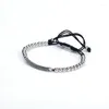 Strand Charms Bracelets Adjustable Hight Quality Handmade Beads Pave CZ Elastic Braiding Men Or Women Rope BCA003