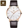 Armbandsur Olevs Mens Watches Top Brand Luxury Waterproof Ultra Thin Date Clock Male Steel Strap Classic Quartz Watch Men Business 231114