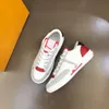 2024 Designer Sneaker Virgil Trainer Scarpe casual Pelle di vitello Pelle Abloh Bianco Verde Rosso Blu Lettera sovrapposizioni Piattaforma Sneakers basse Taglia 38-45 kjfc874802