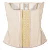 Women's Shapers Atmungsaktiver Latex-Taillentrainer für Damen 15 Unterbrustkorsetts mit Stahlstäbchen Fajas Body Shaperwear 230414