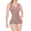 Women's Shapers Sleeveless Compression Shaping Bodysuit For Women Sleeveless Post Op High Waist Fajas Tummy Control 230414