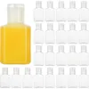 Bottiglie da 100 pezzi da viaggio con tappi Mini piccolo shampoo in plastica vuoto per lozioni liquide toner sapone per il corpo