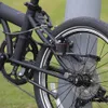 Bicicleta Fechaduras Dobrável Bloqueio de Bicicleta Resistente Segurança Anti Roubo Longo Anti Ferrugem Equipamento de Liga de Zinco 231114