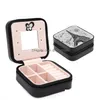 Sieradendozen cosmetisch faux lederen doos ketting ring reis opslagcase display met spiegel voor vrouwen drop levering packagi dhgarden dhuiif