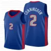 2023 Draft 2 Cade Cunningham Jersey Grant 10 Rodman Isiah 11 Thomas 33 Hill Dennis Jerseys Basquete Venda quente estilo hip hop Camisas de futebol personalizadas