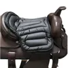 Tack Outdoor Paardenkussen Leer Rijden Schokabsorberend Memory Foam Zadel Paardensport Accessoires Uitrusting 231114