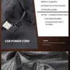 Herrenwesten 9 beheizte Weste Zonen elektrisch beheizte Jacken Männer Frauen Sportbekleidung beheizter Mantel Graphene Heat Coat USB-Heizjacke für Camping 231113