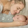 Одеяла для пеленания 100% органический хлопок, детское пеленание, пеленка для младенцев, регулируемая пеленка для новорожденных, пеленание для детей 0–3 месяцев 231114