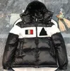 Projektant Mens Down Jacket Printed Letters On the Purte Winter Jacks ciepłe etykiety puffer Kompletny nowy rozmiar stylleasowskiego 1/2/3/4/5 cmth