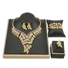 Collana orecchini set perline africane nigeriane design gioielli personalizzati donne mama gioielli da sposa italiani placcati oro brasiliano