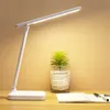 Tafellampen vouwen tafellamp oogbescherming aanraking dimable led lamp student slaapkamer leesing usb lading tafellamp