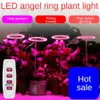 Grow Lights Muunnn USB 5V Grow Light Phytolamp For Plants Led Full Spectrum Angel Ring Plant Lamp For Indoor Flower Greenhouse Seedling P230413