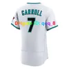 SL Corbin Carroll Diamondbacks Baseball Jersey Randy Johnson Christian Walker Ketel Marte Geraldo Perdomo Zac Gallen Merrill Kelly