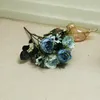 Dekorativa blommor 30 cm Artificial Flower Peony Silk Bundle For Home Decoration Wedding Christmas Valentine's DIY Fake Simulation