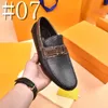 90odel äkta läder män casual skor lyx varumärke sommarmens designer loafers moccasins man andas slip på körskor plus storlek 38-46