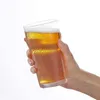 Gobelets 570 ml Lot de 4 verres à bière QUATRE Capacité en verre de 12 pintes dans un design traditionnel de pub surdimensionné 230413