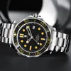 Wristwatches CORGEUT NH35a 40mm Diamond Cool Luxury Fashion Automatic Mechanical Sapphire Glass Mirror Waterproof Glow Diving Watches for Man 231114