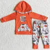 Conjuntos de roupas Boutique Meninos Roupas Hoodie Set Natal Moda Criança Bebê Menino Roupas Manga Longa Hoodies Top Outfits Crianças Roupas Meninos 231114