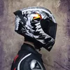 Fahrradhelme Full Face Racing Winter Warm Doppelvisier Motorradhelm Motorrad Sporthelm 231113