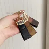 2022ss Keychains Buckle Lovers Car Handmade Leather Keychains Men And Women Bag Pendant Fashion Accessories