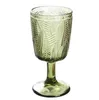 SZHOME gaufré feuille Texture verre à vin gobelet rétro jus tasse à boire spiritueux fête de mariage verres à boissons