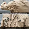 Tactical Coats Autumn Winter Tactical Field Jacket Men US Military Camo Windbreaker Coat Multi-pocket Outdoor Windproof Warm Fleece Jacket Male zln231114