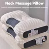 Kudde Neck Massage Spa Antibacterial Anti Mite Chiropractic Traction Device for Pain Relief Body R 230413