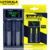 Caixas de armazenamento de bateria liitokala lii-600 lii-500s lii-pd2 lcd 18650 bateria 3.7v 18350 18500 21700 25500 26650 AAA AAA NIMH LITHIUM CARREGOR DE bateria 230414