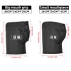 Fem fingrarhandskar Motorcykelskoter tjockt varmt styret Muff Grip Handtag Bar Muff Rainproof Riding Protective Winter Warmer Thermal Cover Handskar 231113