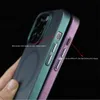 Luxuriöse Hüllen mit gewelltem Muster für magnetische kabellose Ladehülle für iPhone 15 14 13 Pro Plus Max Bumper Hard PC Matte Cover