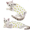 Cat Costumes Pet Dog Vest Unisex Puppy T-shirt Sleeveless Sterilization Clothe Postpartum Cotton Anti-licking Weaning Supply