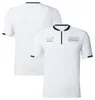 2023 새로운 F1 레이싱 티셔츠 팀 짧은 슬리브 옷깃 폴로 셔츠 여름 남성과 여성을위한 맞춤형 경주 용 작업복