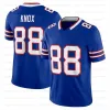 17 Josh Allen 14 Stefon Diggs Football Jersey Dawson Knox Gabriel Davis Von Miller Jim Kelly Milano Dalton Kincaid Gregory Rousseau Damar Hamlin Poyer