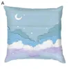 Pillow 1 Set Square Washable Sofa Pillowcase Living Room Throw Couch Decoration