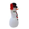 Christmas Decorations Glowing Huge Inflatable Snowman Campfire Cam Led Lights Outdoor Indoor Lighted For Holiday Decoration Lawn Yar Dhdv0