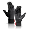 Skihandschoenen Heren Dames Winterfietshandschoenen Volledige vinger Fiets Warm Fleece Koude handschoen Waterdicht Outdoor Ski Motorrijden Fietshandschoenen 231114