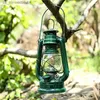 Table Lamps Outdoor Retro Camping Kerosene Lamp Bronze Colored Oil Lamp Vintage Portable Lantern Indoor Decoration Table Lamps R231114
