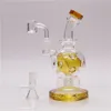 hookah 7in Glass Bong Egg Color core thickness Hookah percolator Bongs Pipes Unique Glass with 1 clear bowl included & 1Qeuartz