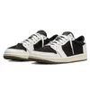 رجال نساء Jumpman 1 أحذية كرة السلة منخفضة 1S Black Phantom Reverse Mocha Golf Olive Black Toe Panda True Blue Light Smoke Gray Mens Sneakers Outdoor Sneakers