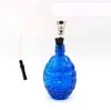 Colorful Glass Grenade Bomb Shape Smoking Pipe Hookah Shisha Portable Hose Mounthpiece Water Bongs Filter Pipes Oil Rigs