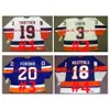 SL Vintage CCM Denis Potvin Islanders Hockey Jersey Mike Y Pierre Turgeon Glenn Resch Mick Vukota Pat Lafontaine Ray Ferraro Bob Nystrom John