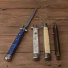 Auto AB Survival Stiletto Horizontales taktisches Zollmesser 440C Klinge Klapp EDC 13 Camping Outdoor Harz Jagd Mafia Messer Werkzeuge POC MMGC