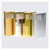 Gift Wrap Luxury Bright Golden Sier Paper Sliding Box 5 Sizes Cardboard Der Boxes For Lipstick Per Bottles Makeup Party Drop Dhqbk