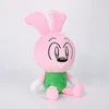 Poupées en peluche Pouilles dessin animé peluche lapin toys 11,8 pouces poupée lapin rose bleu riggy jouet anime poupées en peluche halloween de Noël cadeau